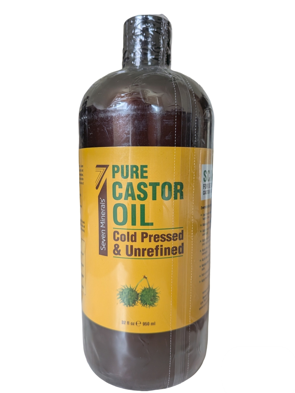 Seven Minerals Pure Castor Oil